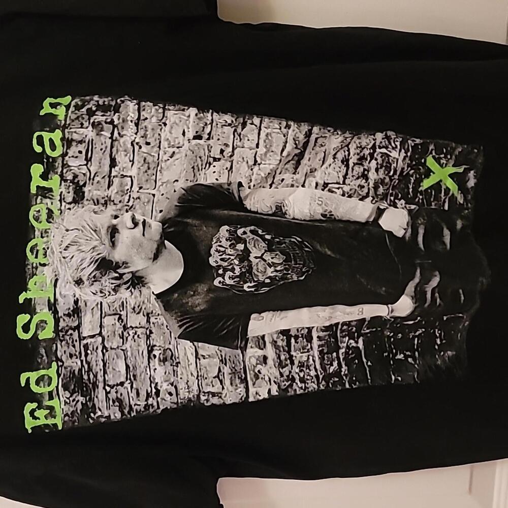 Black Ed Sheeran Graphic T-Shirt - Picture 5 of 9